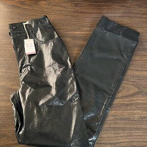 Abercrombie & Fitch Black Ultra High Rise Pants
